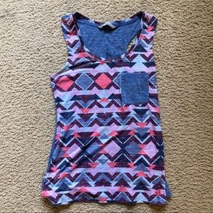 Sold—The North Face Geometric Racerback Tank